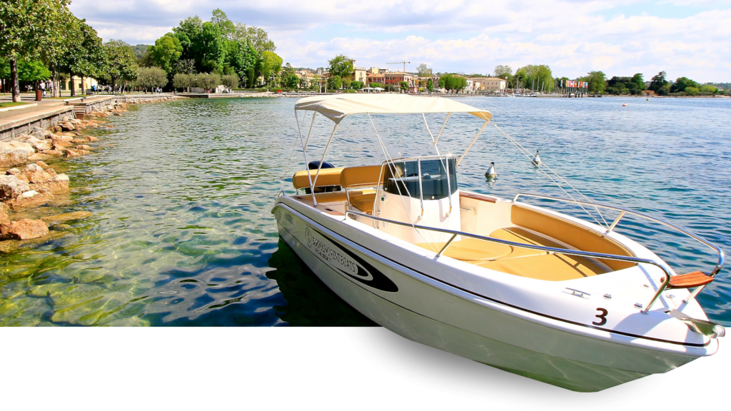 Noleggio barche a motore lago di Garda